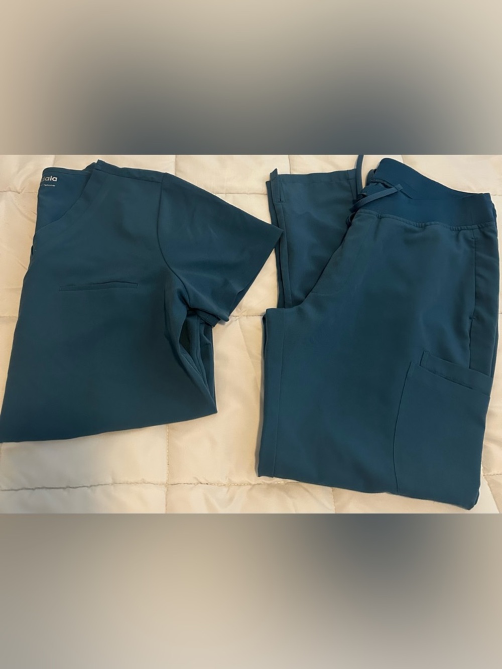 Women's Teal Scrub Set
